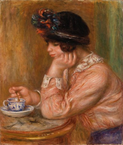 Cup of Chocolate by Pierre Auguste Renoir
