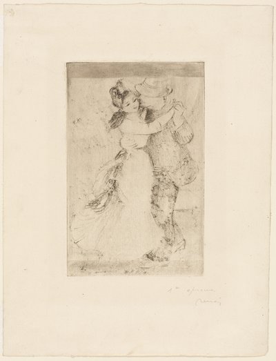 Dance in the Country by Pierre Auguste Renoir