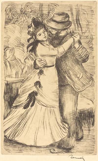 Dancing in the Country by Pierre Auguste Renoir