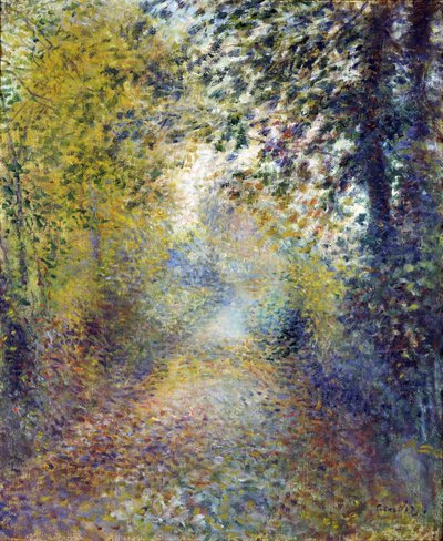 In the Woods by Pierre Auguste Renoir