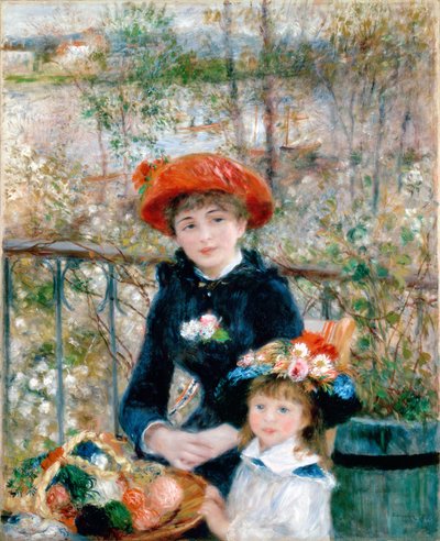 On the Terrasse by Pierre Auguste Renoir