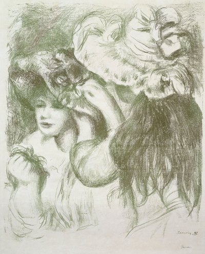 Hat Pin, First Board by Pierre Auguste Renoir