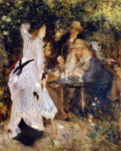 In the Garden (Au Jardin du Moulin de la Galette), 1876 by Pierre Auguste Renoir