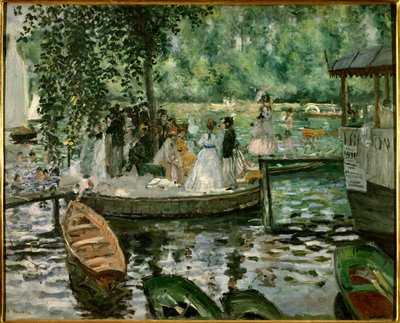 La Grenouillere by Pierre Auguste Renoir