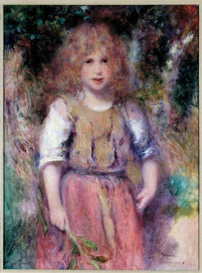 The Little Bohemian by Pierre Auguste Renoir