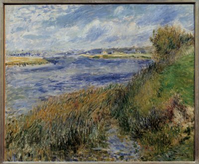 The Seine at Champrosay by Pierre Auguste Renoir