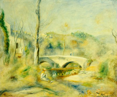 Landscape with a Bridge by Pierre Auguste Renoir