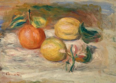 Lemons and Orange by Pierre Auguste Renoir