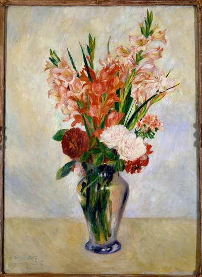 Les Glaieuls by Pierre Auguste Renoir