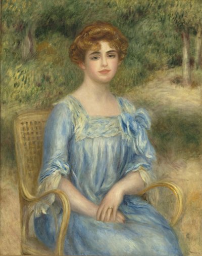 Madame Gaston Bernheim de Villers, nee Suzanne Adler, 1901 by Pierre Auguste Renoir
