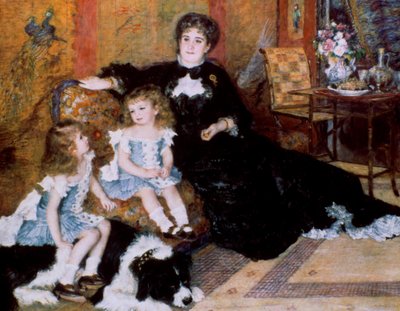 Madame Georges Charpentier and Her Children by Pierre Auguste Renoir