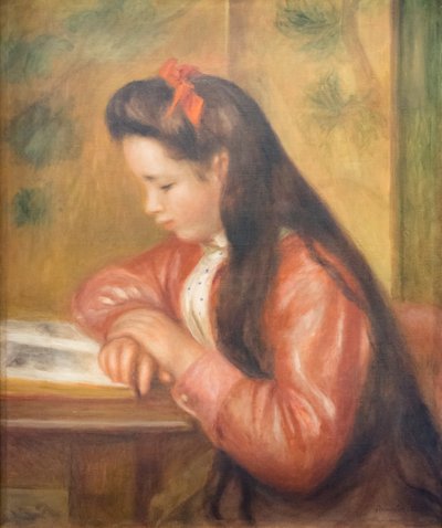 Mademoiselle Genevieve Caillebotte, the future Madame Chardeau by Pierre Auguste Renoir