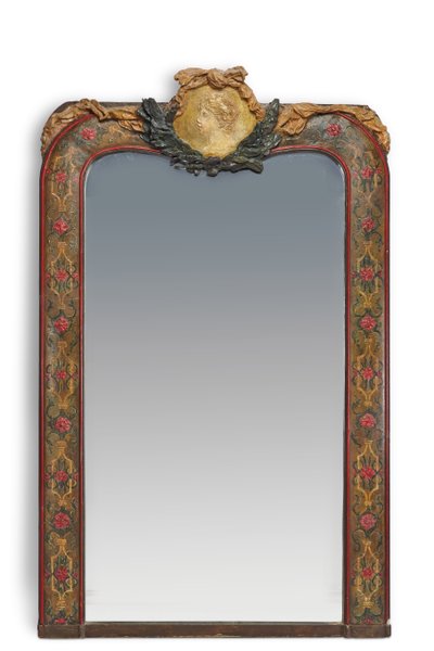 Mirror Frame Topped with a 