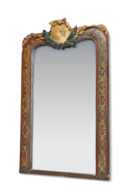 Mirror Frame Topped with a 
