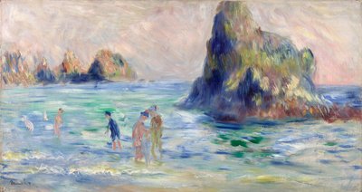 Moulin Huet Bay, Guernsey by Pierre Auguste Renoir