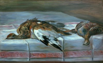 Still Life with Pheasant and Partridge by Pierre Auguste Renoir