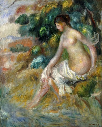Nude in a Forest by Pierre Auguste Renoir