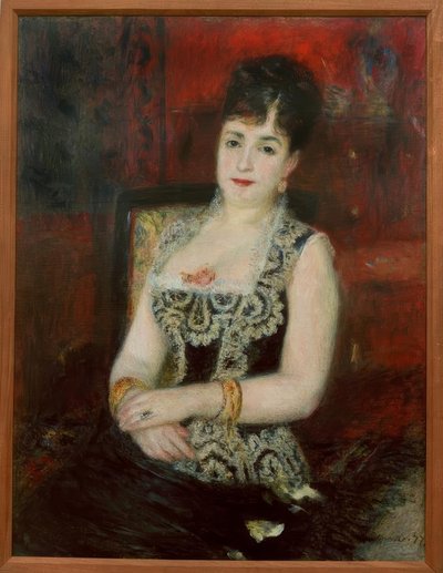 Portrait of the Countess of Pourtalès by Pierre Auguste Renoir