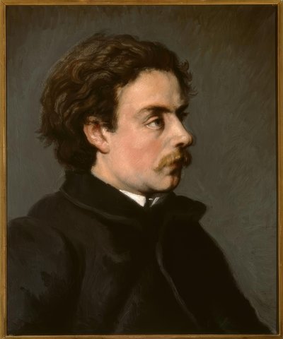Portrait of the Painter Émile Henri La Porte by Pierre Auguste Renoir