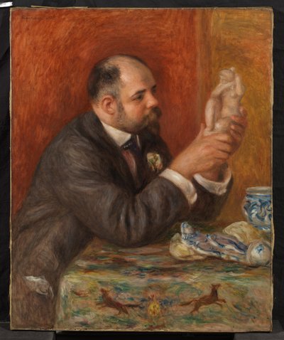 Portrait of Ambroise Vollard by Pierre Auguste Renoir