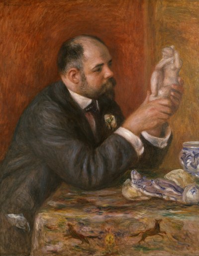 Portrait of Ambroise Vollard by Pierre Auguste Renoir