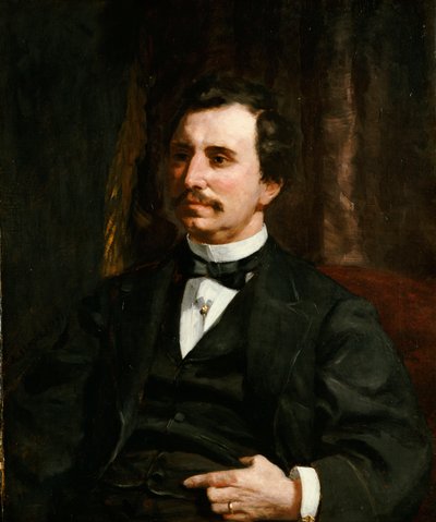 Portrait of Colonel Barton Howard Jenks by Pierre Auguste Renoir