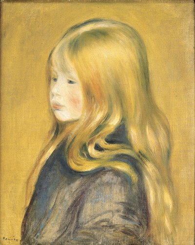 Portrait of Edmond Renoir, Jr. by Pierre Auguste Renoir