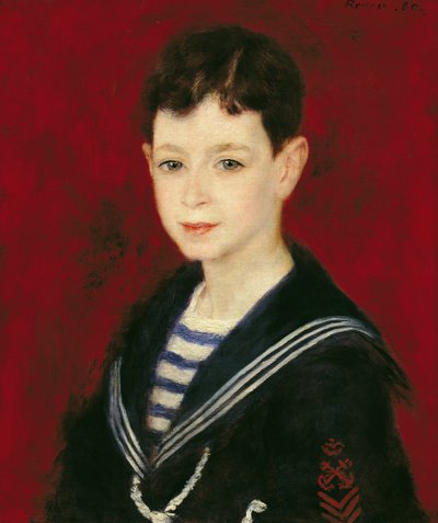 Portrait of Fernand Halphen by Pierre Auguste Renoir