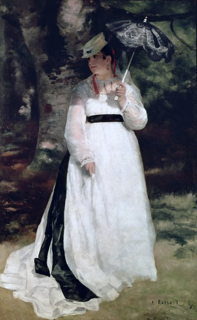 Portrait of Lise by Pierre Auguste Renoir