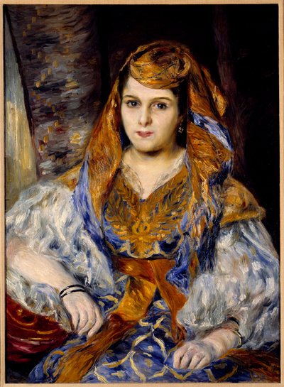 Portrait of Madame Clementine Stora Called the Algerian by Pierre Auguste Renoir