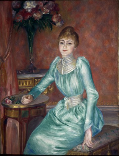 Portrait of Madame de Bonnieres by Pierre Auguste Renoir