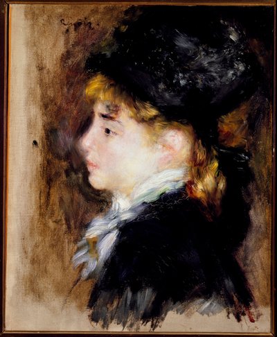 Portrait of Margot by Pierre Auguste Renoir