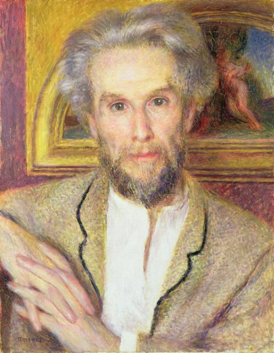 Portrait of Victor Choquet by Pierre Auguste Renoir