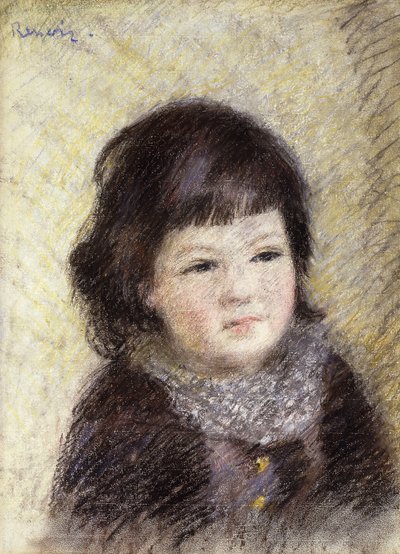 Portrait of a Child by Pierre Auguste Renoir