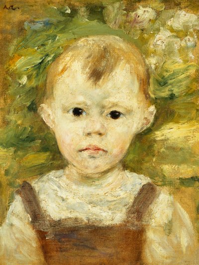 Portrait of a Little Boy by Pierre Auguste Renoir