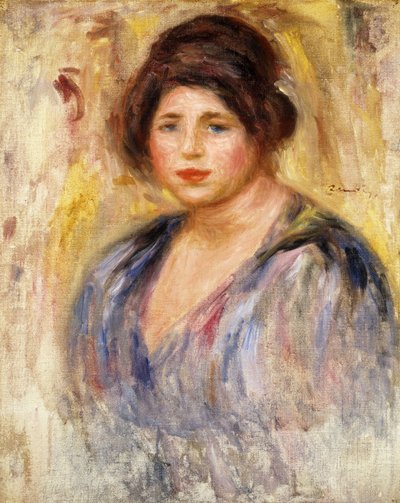 Portrait of a Woman, c.1912 by Pierre Auguste Renoir