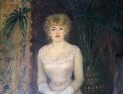 Portrait of the Actress Jeanne Samary, 1878 by Pierre Auguste Renoir