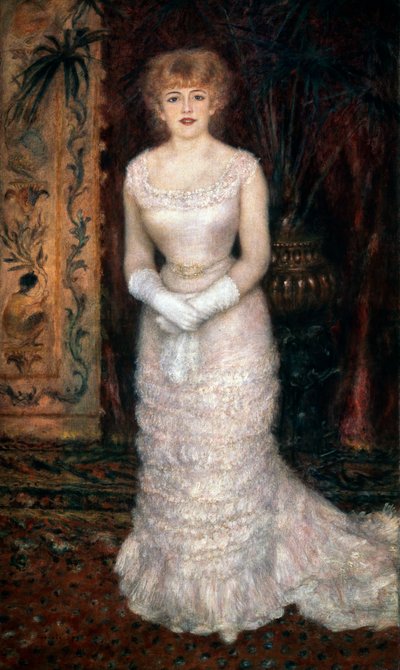 Portrait of the Actress Jeanne Samary, 1878 by Pierre Auguste Renoir