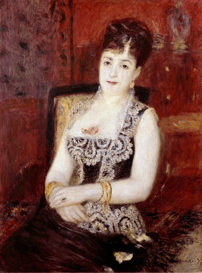 Portrait of the Countess of Pourtales by Pierre Auguste Renoir