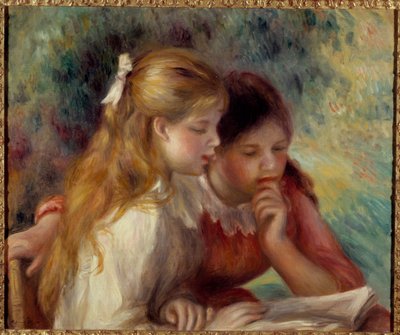 Reading by Pierre Auguste Renoir