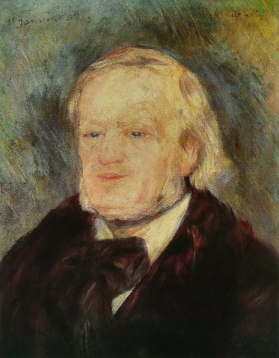 Richard Wagner by Pierre Auguste Renoir