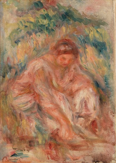 Sketch of a Woman by Pierre Auguste Renoir
