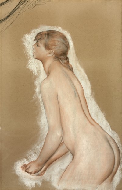 Splashing Figure by Pierre Auguste Renoir