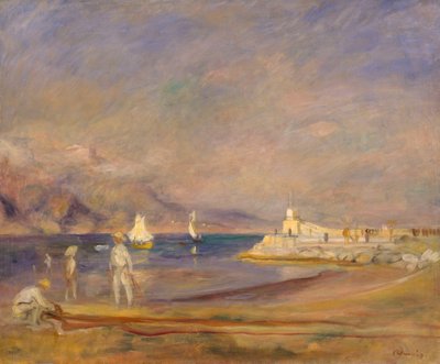 St Tropez, France by Pierre Auguste Renoir
