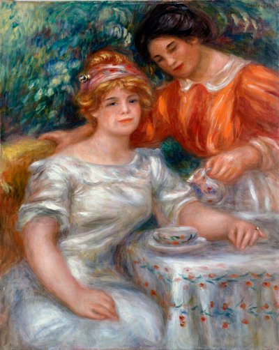 Tea Time by Pierre Auguste Renoir