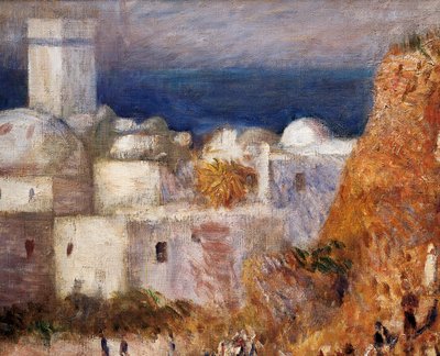 The Mosque or Arab Festival (Detail) by Pierre Auguste Renoir