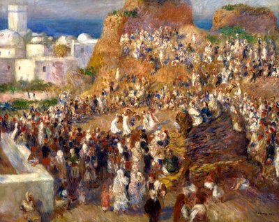 The Mosque, or Arab Festival by Pierre Auguste Renoir