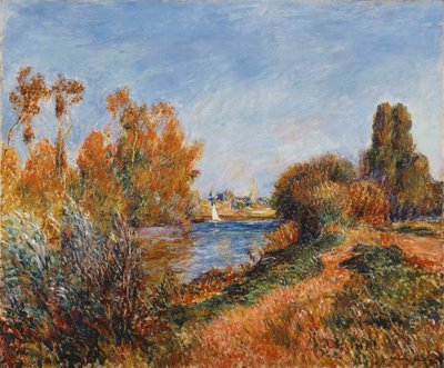 The Seine at Argenteuil by Pierre Auguste Renoir