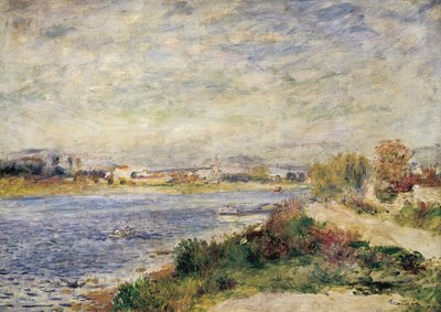 The Seine in Argenteuil by Pierre Auguste Renoir