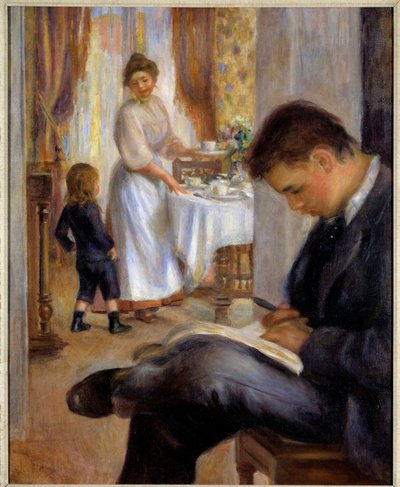 The Breakfast in Berneval by Pierre Auguste Renoir (1898) by Pierre Auguste Renoir